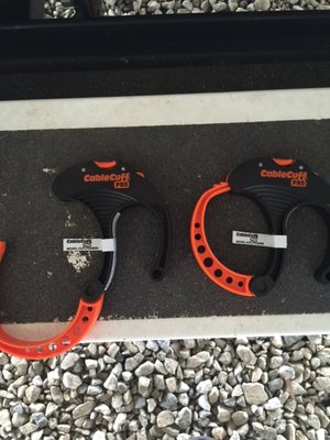 Cable Cuff. Easy to open and close.