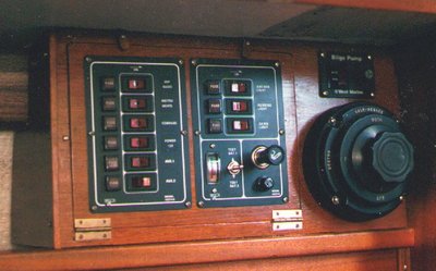 In my 1970 Albin Vega sloop.