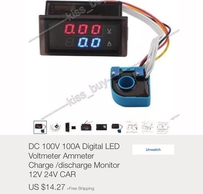 dc volt ammeter loop