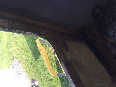 The Problem, rotted window framing