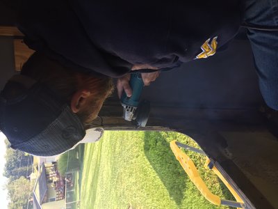 Removing the rotten pieces