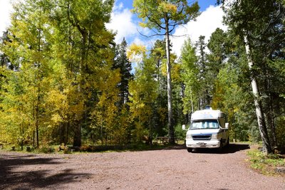 An idyllic campsite