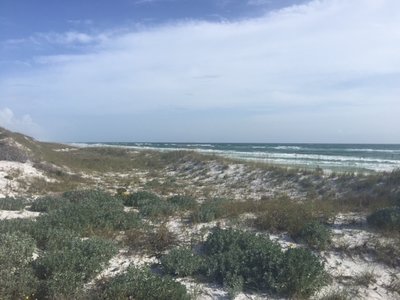 Three miles of unspoiled Beach.