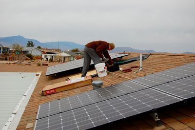 Plenty of solar power up here