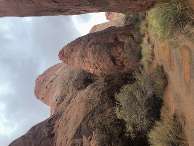 Walkway to view the better arches