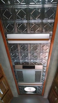 Tin ceiling
