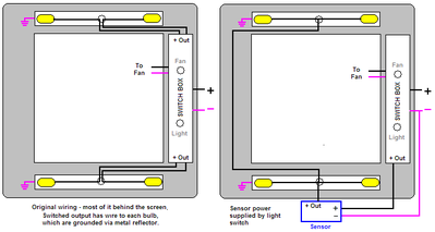 Motion Detect Wiring
