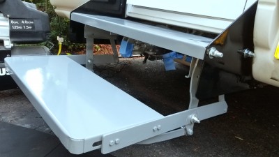 Reattached Steps To Side Brackets