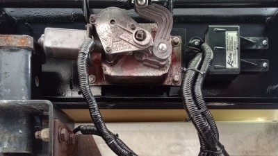 Gear Box and Control Unit Reassembled Under Step